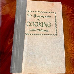 Vintage The Encyclopedia of Cooking - in 24 Volumes